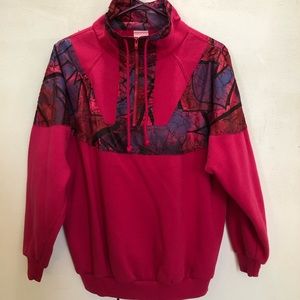 Vintage pink retro style sweater